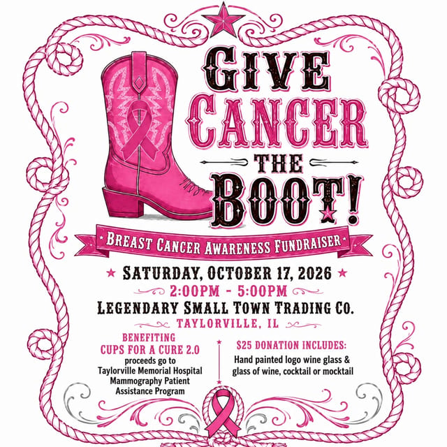 Give Cancer the BOOT!!!! 